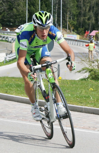 Sieger Vincenzo Nibali  3. Etappe, Giro del Trentino 2008, Foto: Sabine Jacob