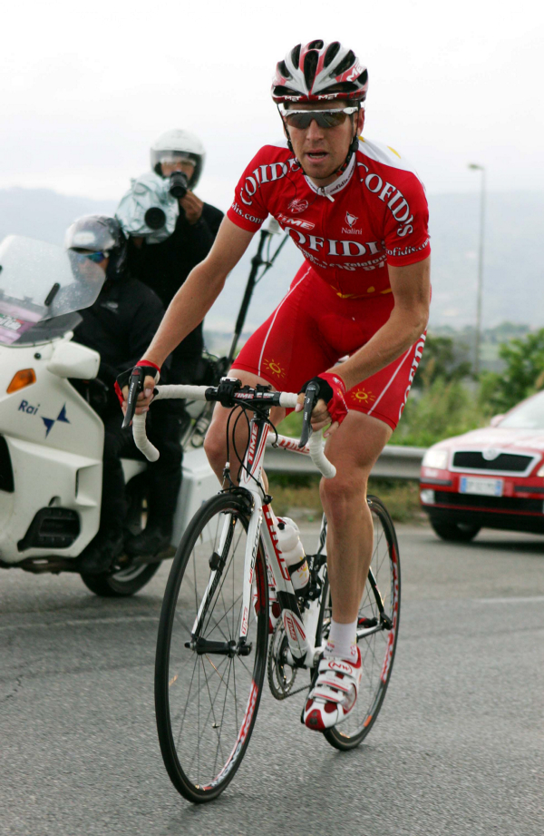 Ausreisser Rick Verbrugghe, 91. Giro d\' Italia 2008,  4. Etappe Pizzo Calabro - Catanzaro Literale,  187 km,   Foto: Sabine Jacob