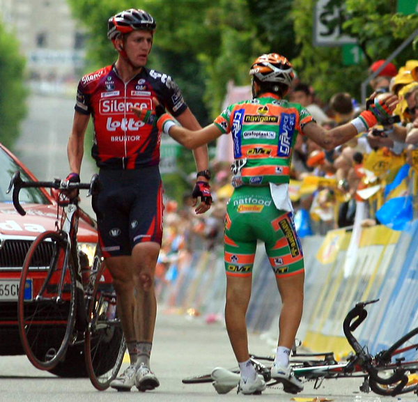 Rckblick auf den Giro dItalia 2008 - Teil 2: Die Gewinner/Tops, Juergen Van Den Broek, Foto: Sabine Jacob