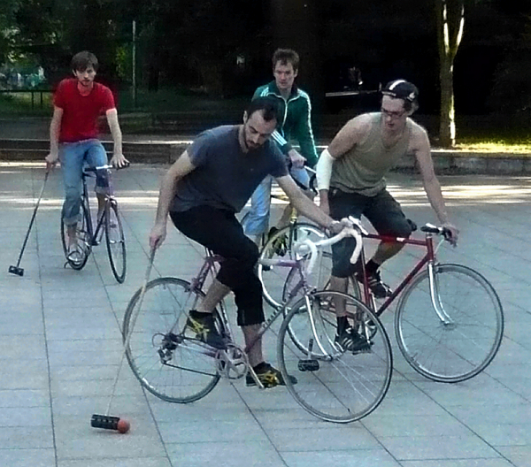 Bikepolo in Berlin