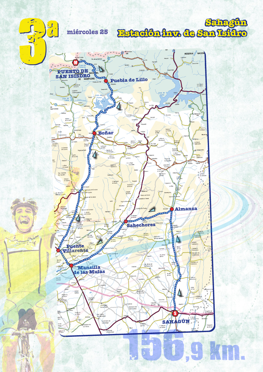 Streckenverlauf Vuelta a Castilla y Leon 2009 - Etappe 3