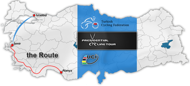 Streckenverlauf Presidential Cycling Tour 2009