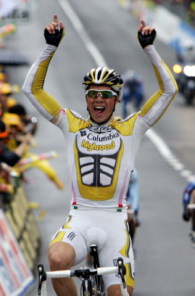 Edvald Boasson Hagen gewinnt Abfahrtsrennen auf der 7. Etappe des Giro dItalia