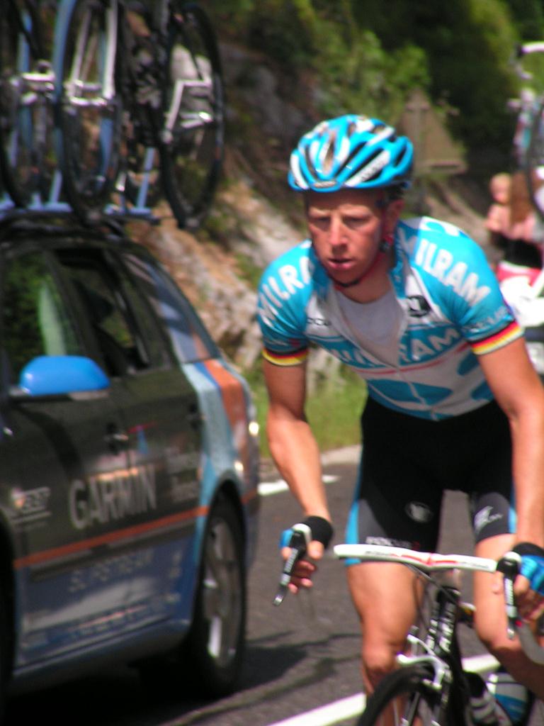 Tour de France - 17. Etappe - Fabian Wegmann an der Cote dAraches