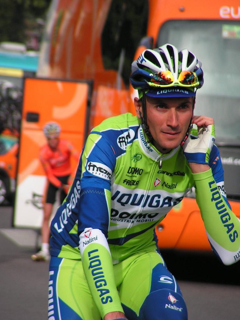 Giro di Lombardia - Ivan Basso am Start in Varese