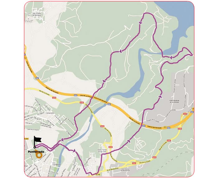Streckenverlauf Vuelta a Castilla y Leon 2010 - Etappe 4