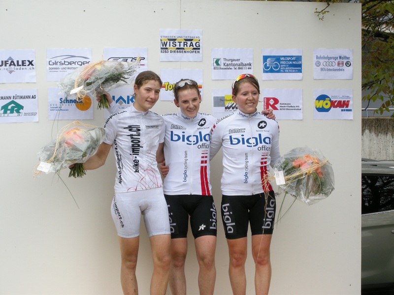 2. Platz Nicole Hanselmann bei Kat. FB (Foto: bike-import.ch)