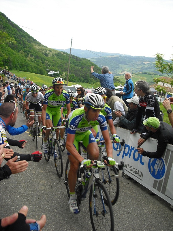 Giro dItalia, Etappe 13 - Liquigas fhrt das Feld an ( LiVE-Radsport.com)