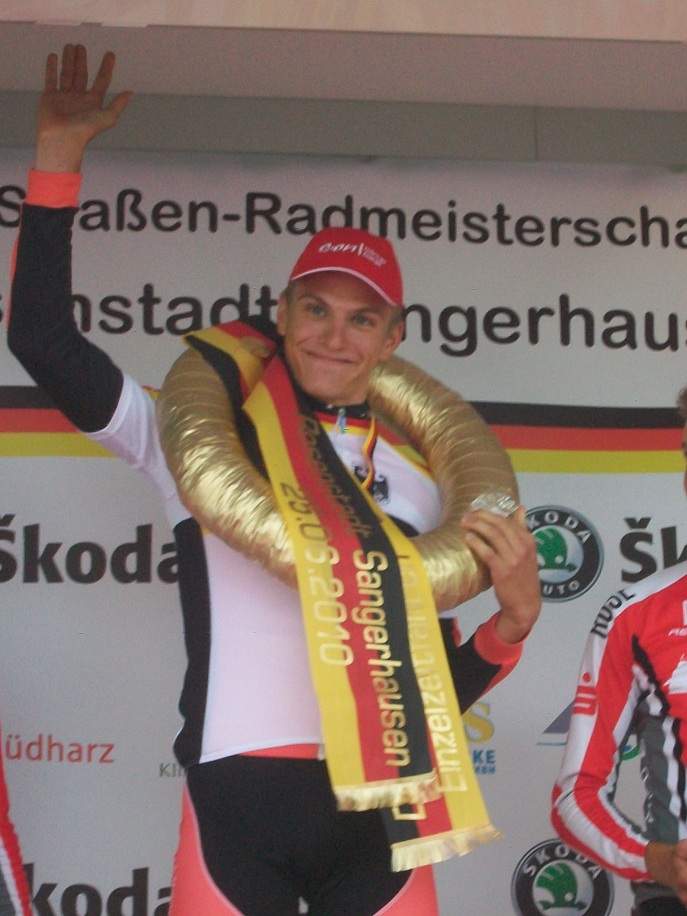 Der Siegerkranz steht Marcel Kittel gut ( LiVE-Radsport.com)
