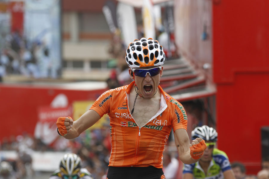 Igor Anton beendet Euskaltel-Durststrecke bei Vuelta, Gilbert verteidigt Rot
