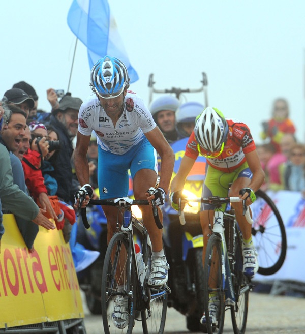 Ezequiel Mosquera konnte die Etappe auf der Bola del Mundo gewinnen, Vincenzo Nibali sicherte sich aber den Gesamtsieg (Foto: Veranstalter)