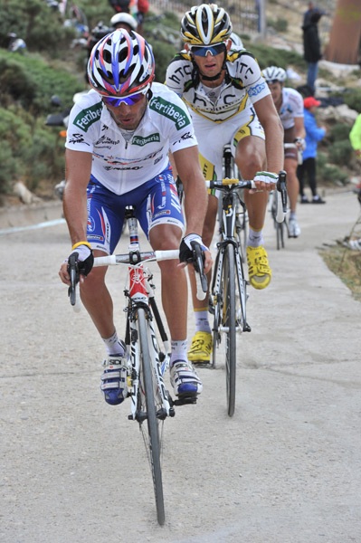 Katusha-Fahrer Joaquin Rodriguez konnte Peter Velits von HTC-Columbia den dritten Platz der Gesamtwertung nicht mehr streitig machen (Foto: Veranstalter)