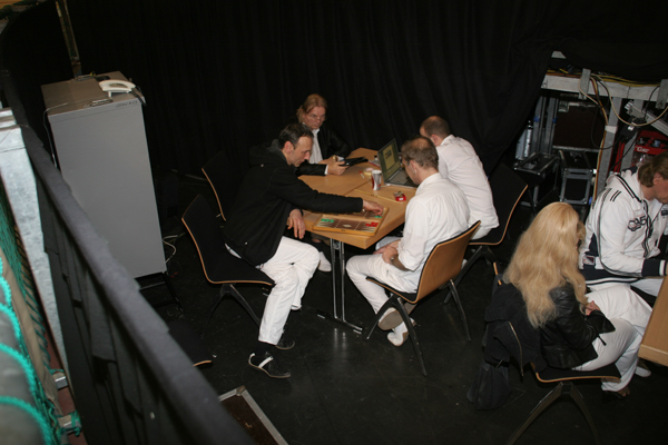 100. Berliner Sixdays, Backgammon