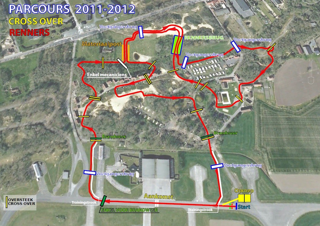 Streckenverlauf Rundkurs Radcross-Weltmeisterschaft 2012