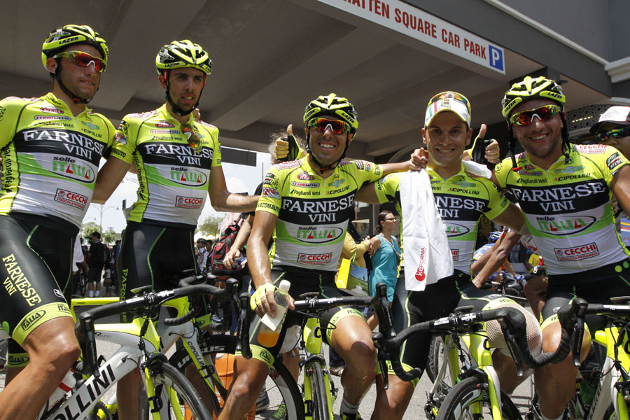 Tour de Langkawi: Guardini mit seinen Teamkollegen