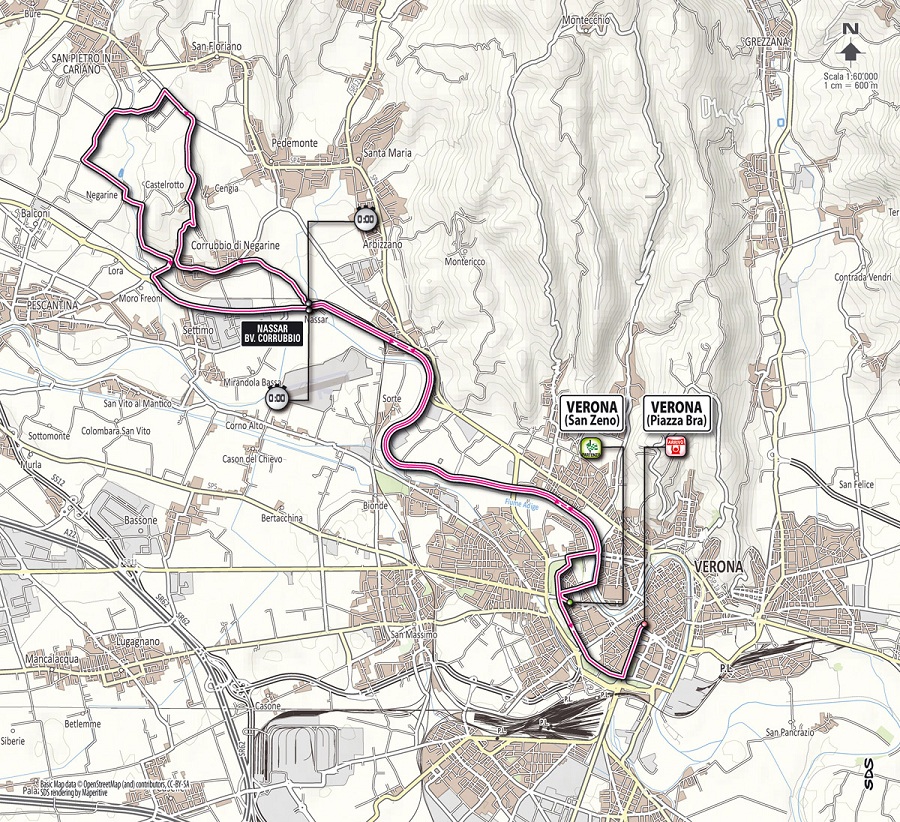 Streckenverlauf Giro dItalia 2012 - Etappe 4