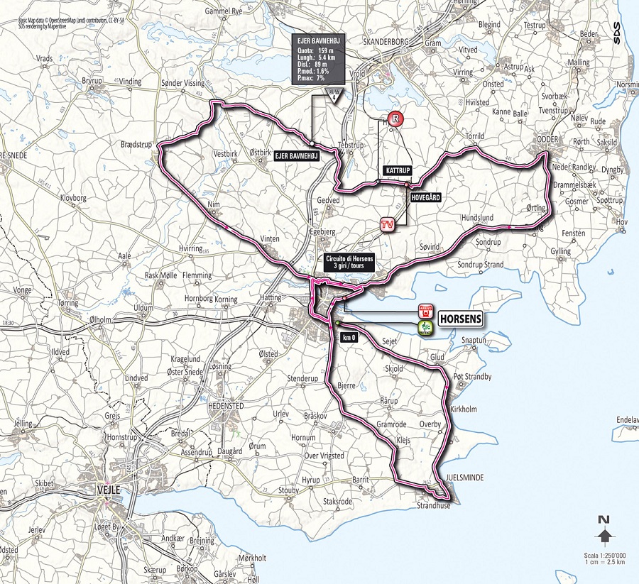 Streckenverlauf Giro dItalia 2012 - Etappe 3