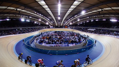 Innenansicht des London Olympic Velodrome (Foto: london2012.com)