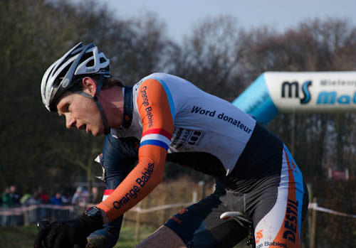 Gerben de Knegt absolviert eines seiner letzten Rennen auf heimischem Boden. Nach der Saison wird er seine Karriere beenden. ((c) LiVE-Radsport.com)
