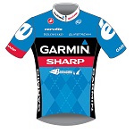 Trikot Garmin - Sharp 2013 (Bild: UCI)