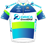 Trikot ORICA - GreenEDGE 2013 (Bild: UCI)