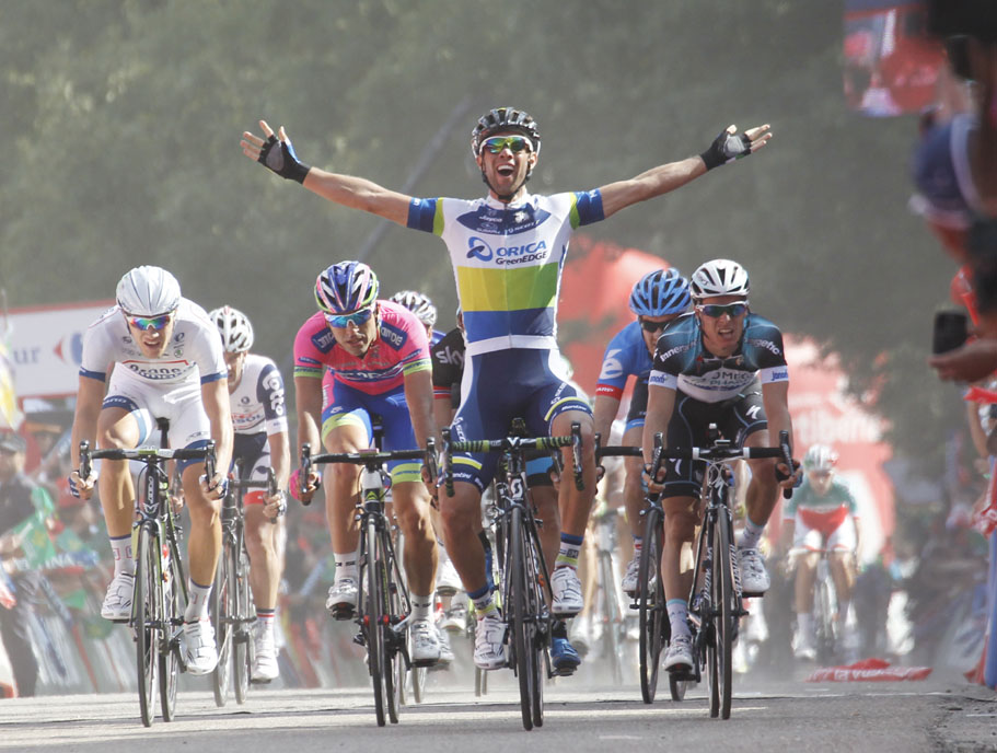 Michael Matthews sprintet auf 5. Vuelta-Etappe zum Sieg, Nikias Arndt auf Platz vier