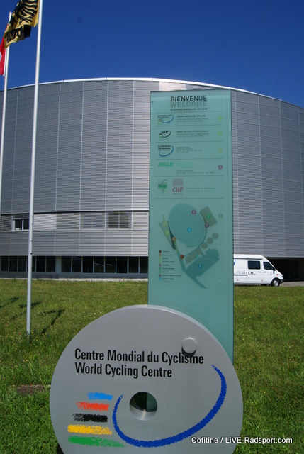Auenbereich des Centre Mondial du Cyclisme