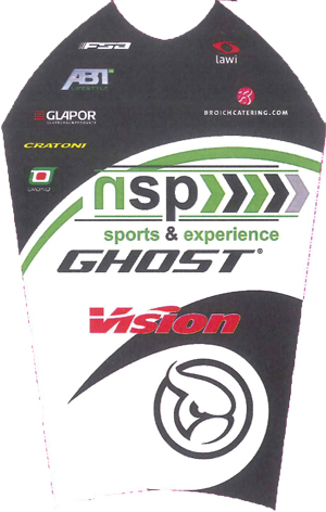 Trikot von Team NSP-Ghost 2013 (Bild: UCI)