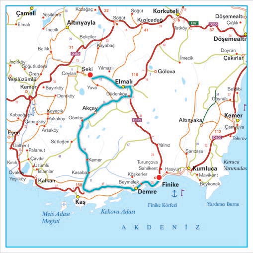 Streckenverlauf Presidential Cycling Tour of Turkey 2014 - Etappe 3