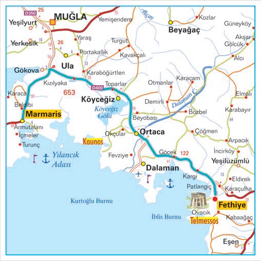 Streckenverlauf Presidential Cycling Tour of Turkey 2014 - Etappe 4