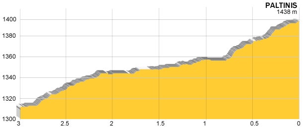 Hhenprofil Sibiu Cycling Tour 2014 - Etappe 2, letzte 3 km