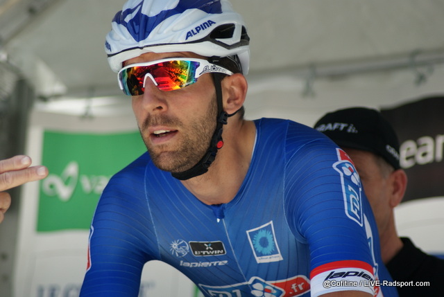 Laurent Mangel bei der Tour de Suisse 2014