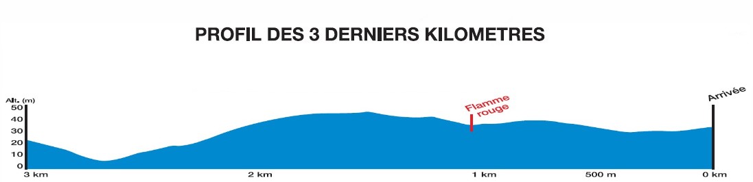 Hhenprofil Classic Loire Atlantique 2015, letzte 3 km