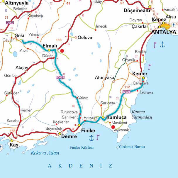 Streckenverlauf Presidential Cycling Tour of Turkey 2015 - Etappe 3