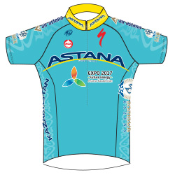 Trikot Astana Pro Team (AST) 2016 (Bild: UCI)