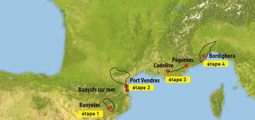 Streckenverlauf La Mditerranenne 2016