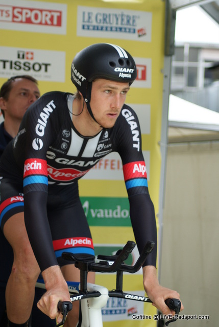Tobias Ludvigsson bei der Tour de Romandie 2015