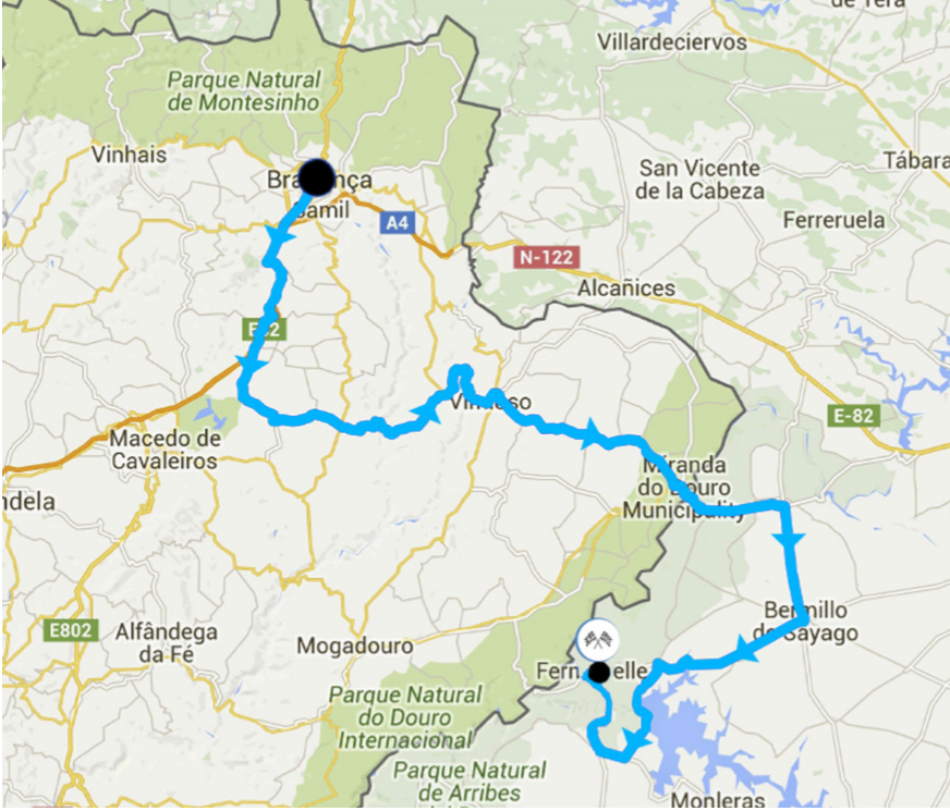 Streckenverlauf Vuelta a Castilla y Leon 2016 - Etappe 2