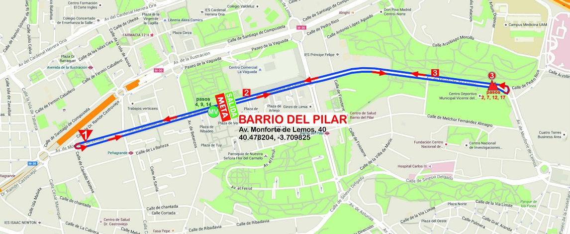 Streckenverlauf Vuelta Ciclista Comunidad de Madrid 2016 - Etappe 2
