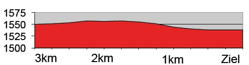 Hhenprofil Tour de Suisse 2016 - Etappe 9, letzte 3 km