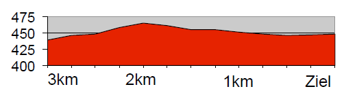 Hhenprofil Tour de Suisse 2016 - Etappe 4, letzte 3 km