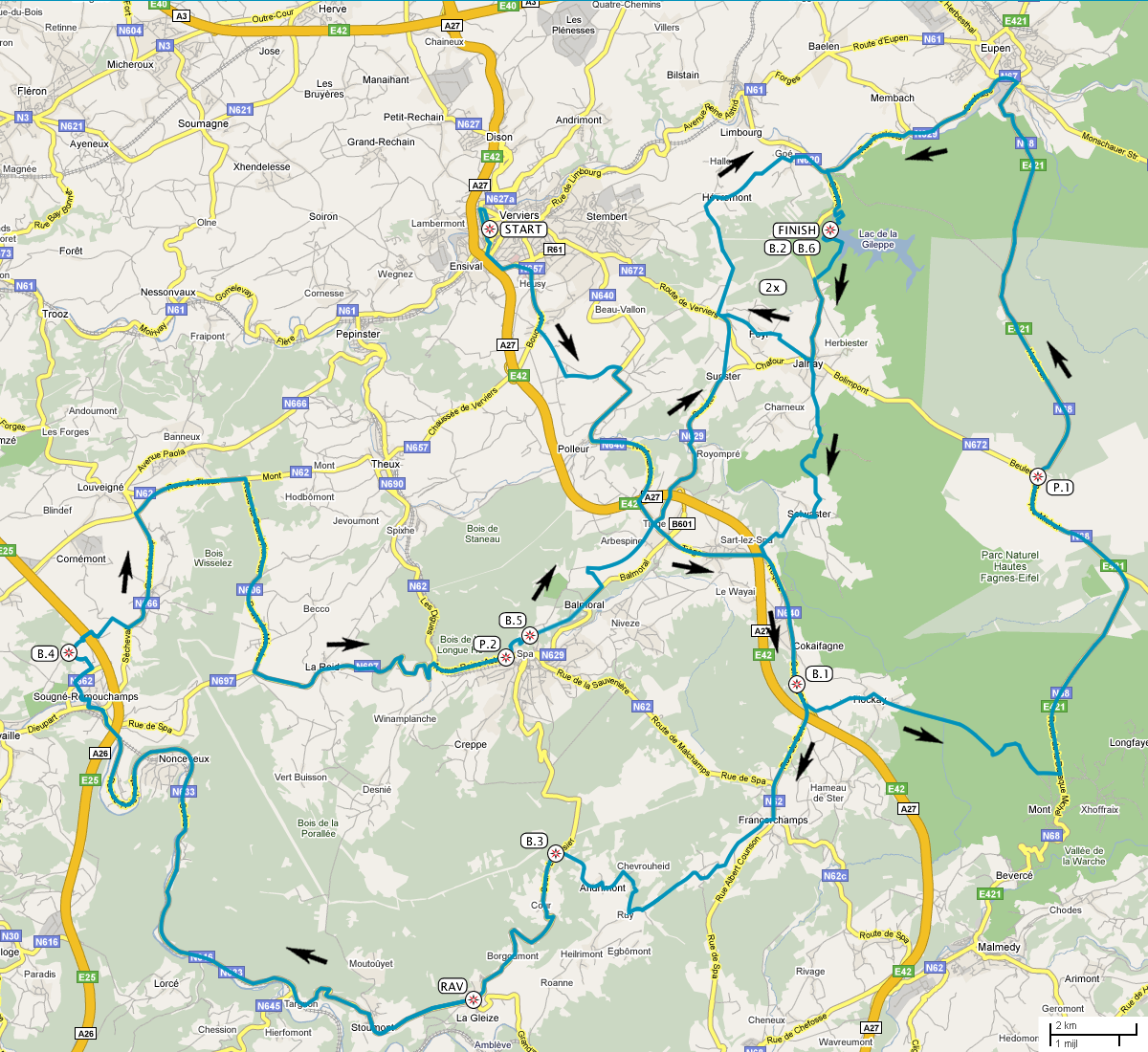 Streckenverlauf Ster ZLM Toer GP Jan van Heeswijk 2016 - Etappe 4