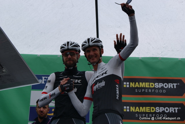 Ryder Hesjedal und Frnk Schleck verabschieden sich in der Lombardei vom Radsport und den Fans