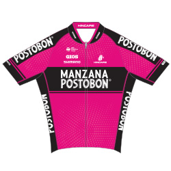 Trikot Manzana Postobn Team (MZN) 2017 (Bild: UCI)