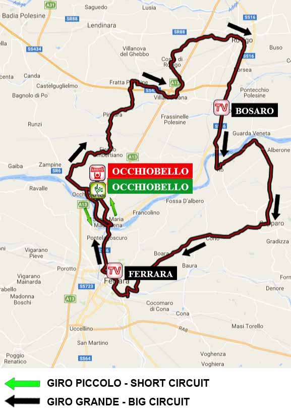 Streckenverlauf Giro d Italia Internazionale Femminile 2017 - Etappe 4