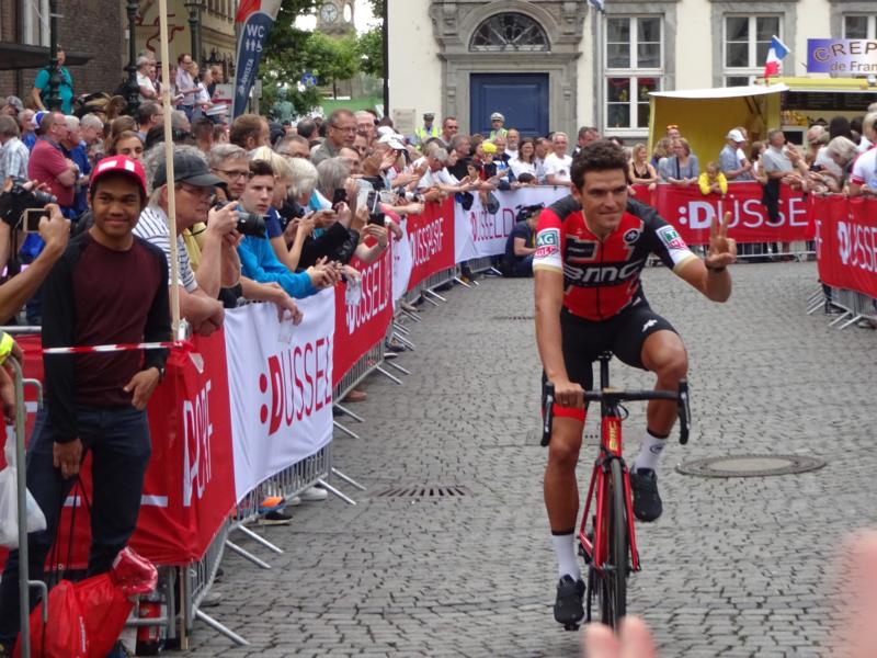 Greg van Avermaet bei der Teamprsentation der Tour de France 2017 in Dsseldorf. Foto: LIVE-Radsport.com