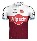 Startliste Tour de France 2017 - Trikot Team Katusha Alpecin (Bild: letour.fr)