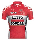 Startliste Tour de France 2017 - Trikot Lotto Soudal (Bild: letour.fr)
