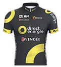 Startliste Tour de France 2017 - Trikot Direct Energie (Bild: letour.fr)