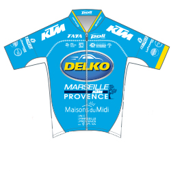 Trikot Delko Marseille Provence KTM (DMP) 2018 (Bild: UCI)